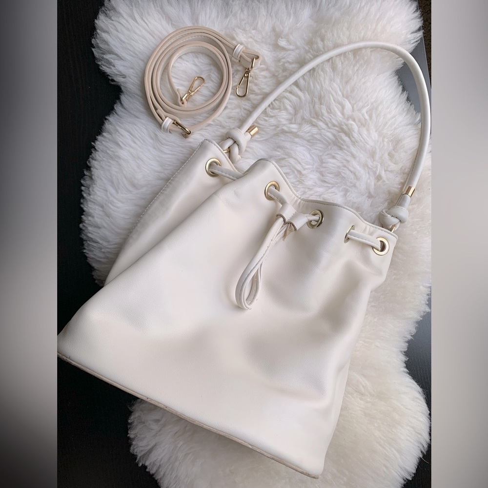 A New Day Bucket Bag with Removable Crossbody Straps